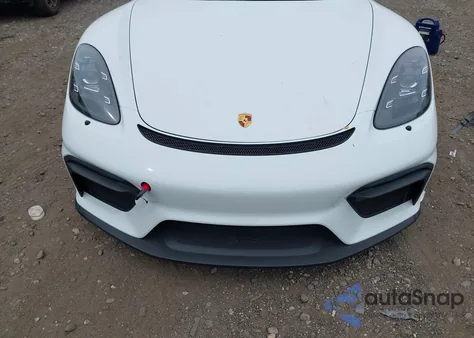 2020 Porsche Cayman Gt4 from USA, damaged, VIN WP0AC2A85LS289459